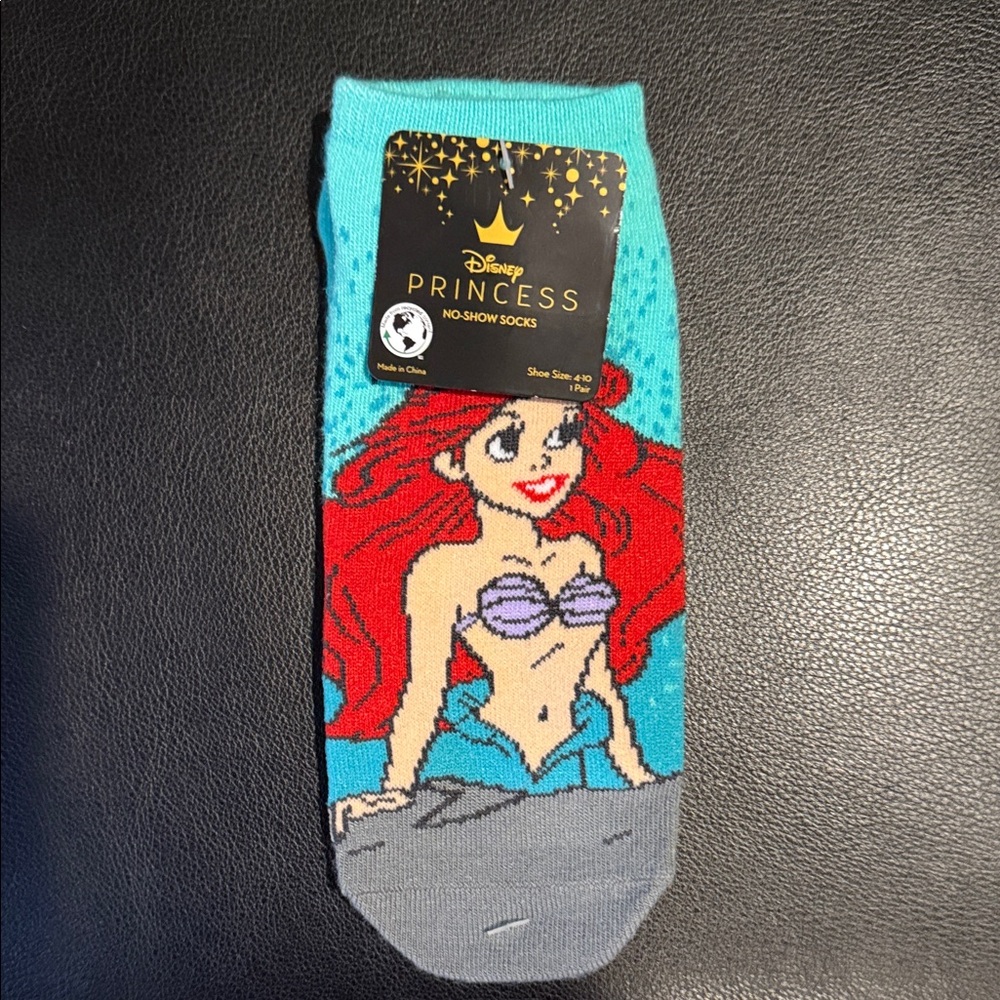 🧜🏼‍♀️🌊 Disney Princess Ariel No-Show Socks 🌊🧜🏼‍♀️